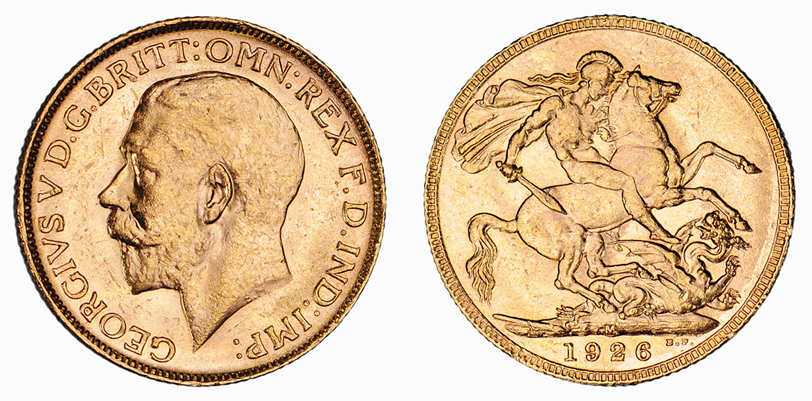 George V, Sovereign, 1926 M