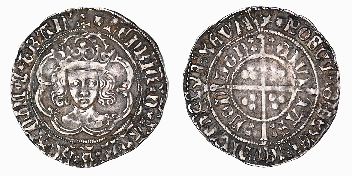 Henry VII, Groat, 1485-1509