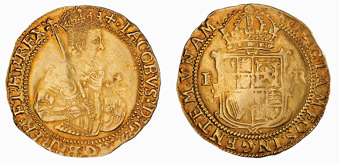 James I, Unite, second coinage, 1618-19