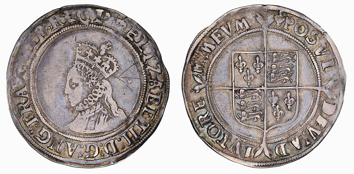 Elizabeth I, Shilling, 1559-60