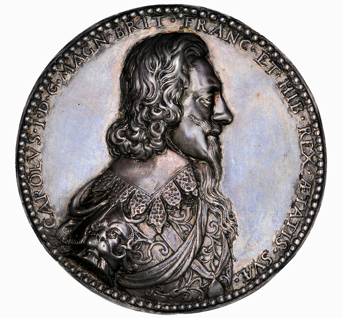 Charles I, Uniface Silver Medal, 1625-49