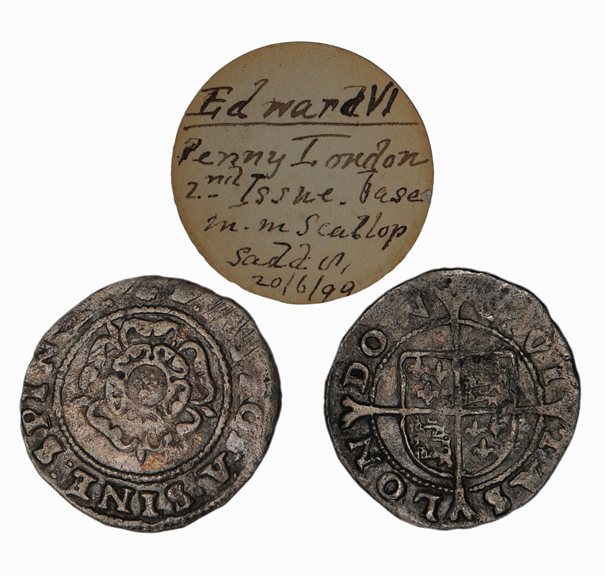 Edward VI, Base Penny, 1550-53