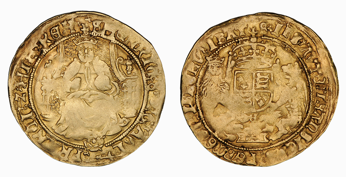 Henry VIII, Half Sovereign, 1544-7