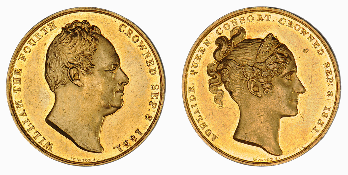 William IV, Coronation of William IV Medal, 1831