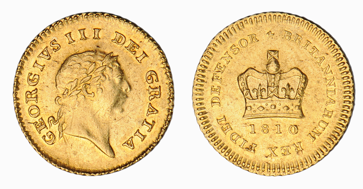 George III, Third-Guinea, 1810