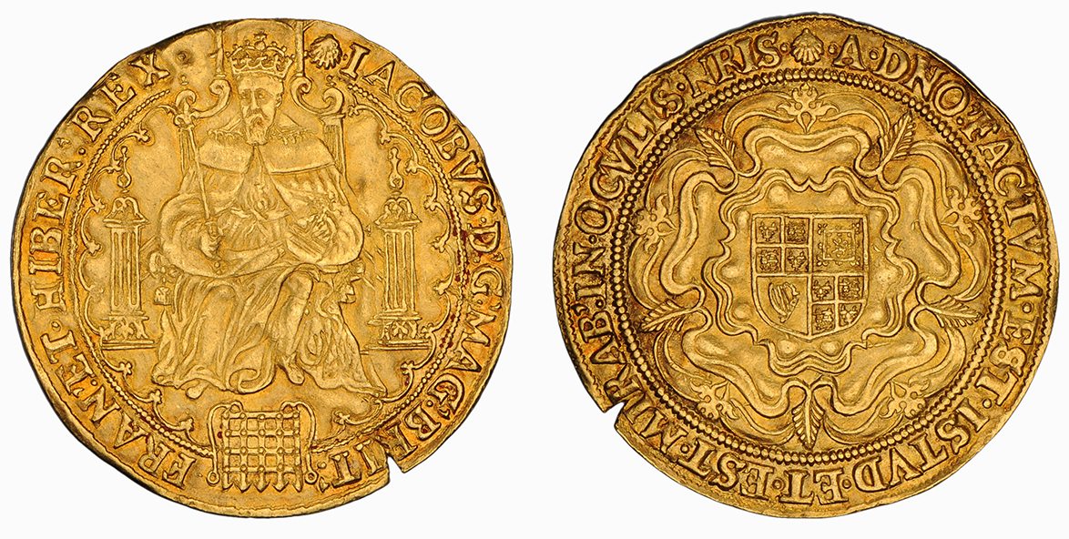 James I, Rose Ryal, 1604-19
