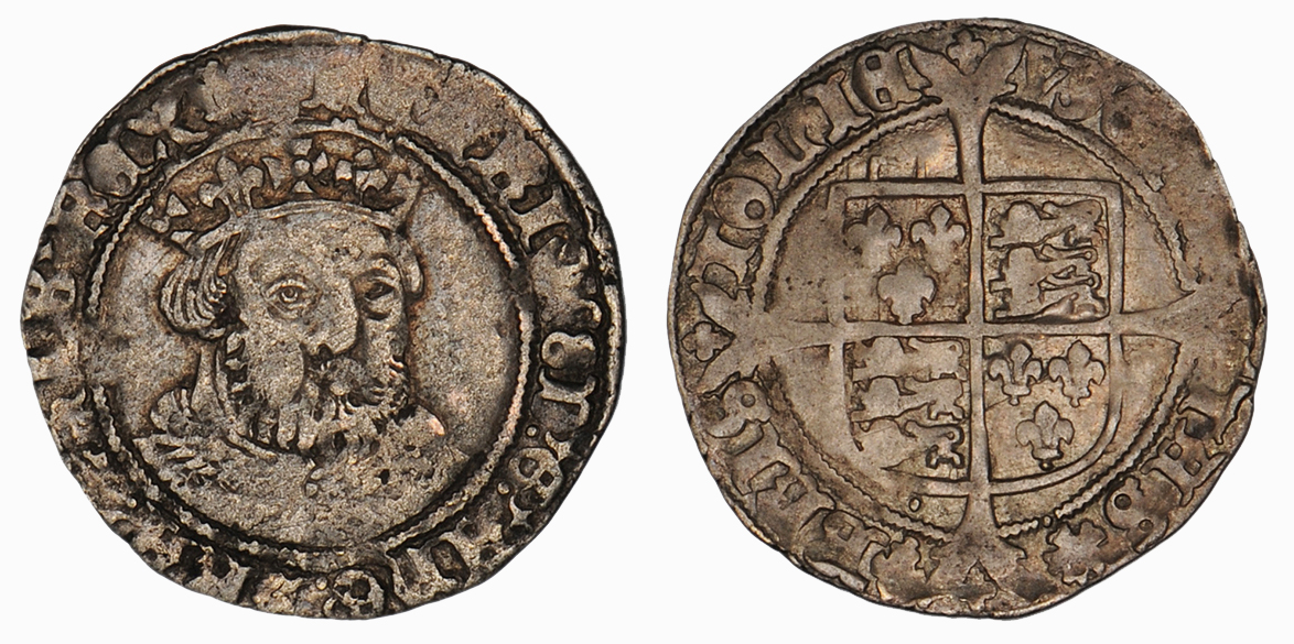 Henry VIII, Groat, 1544-7