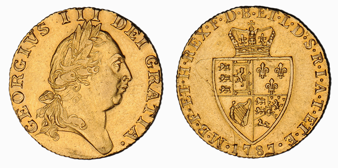 George III, Guinea, 1787