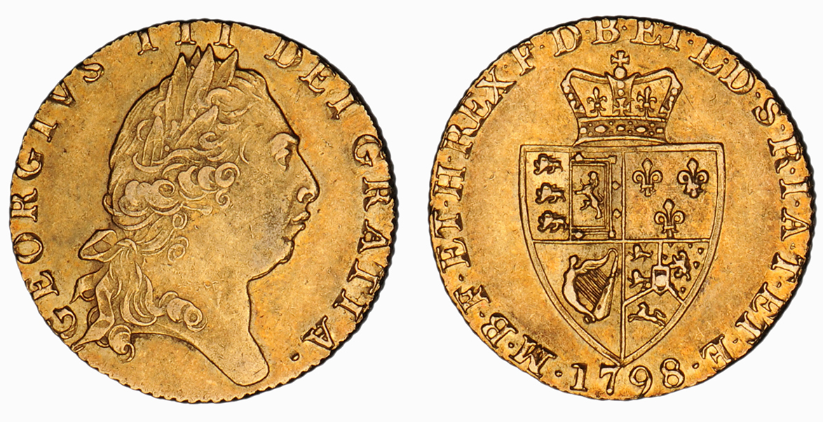 George III, Guinea, 1798