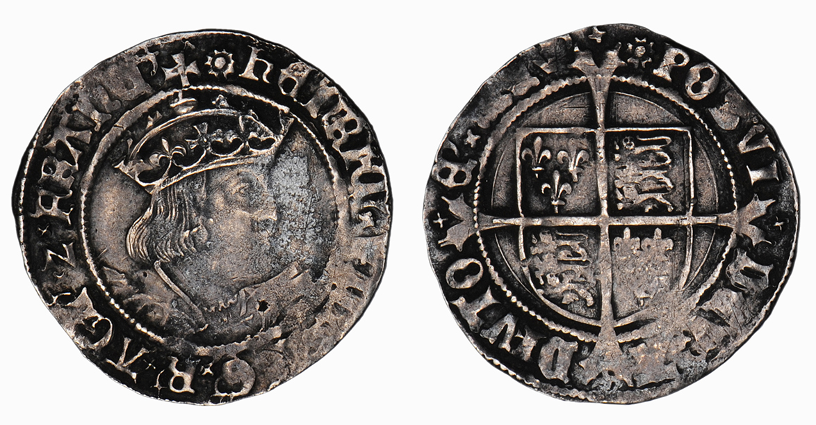 Henry VIII, Groat, 1526-44