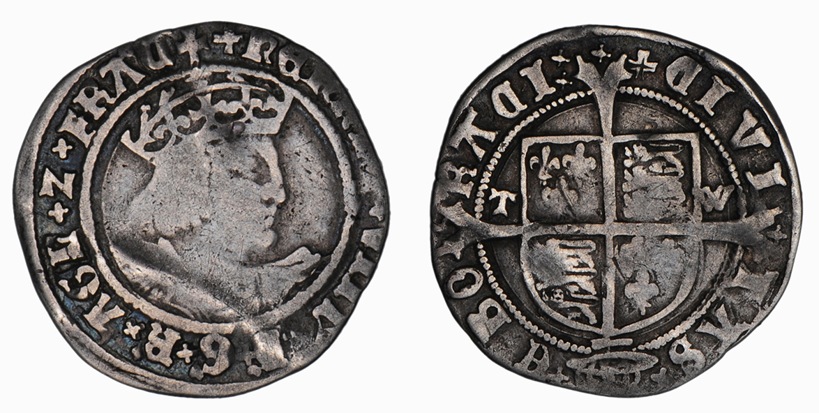 Henry VIII, Groat, 1526-44