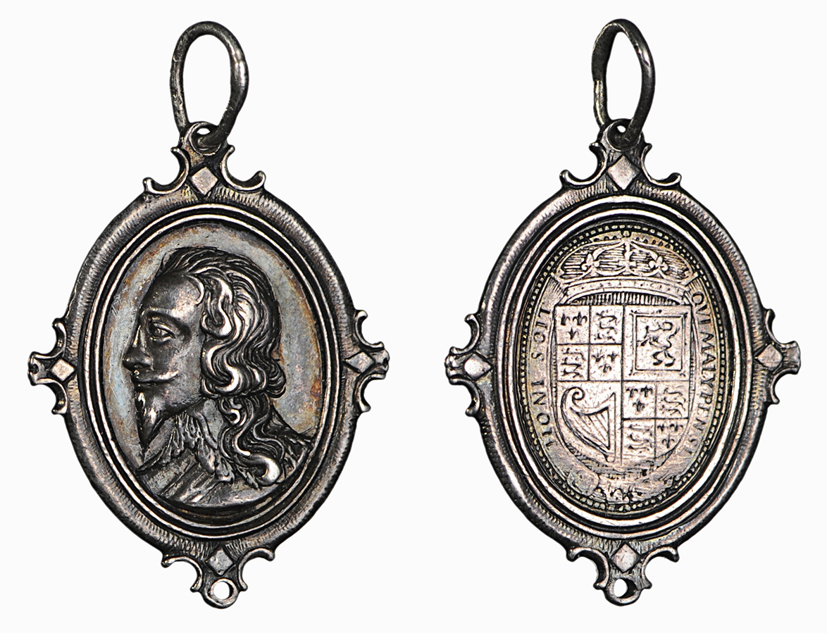Charles I, Silver Royalist Badge