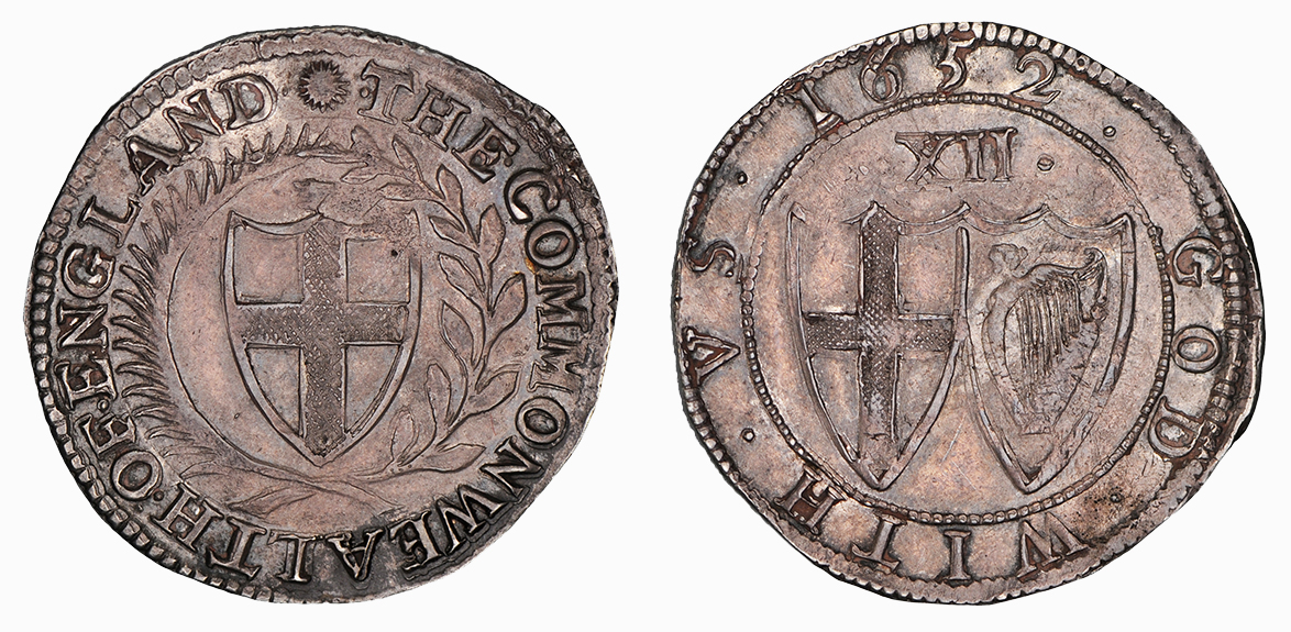 Commonwealth, Shilling, 1652
