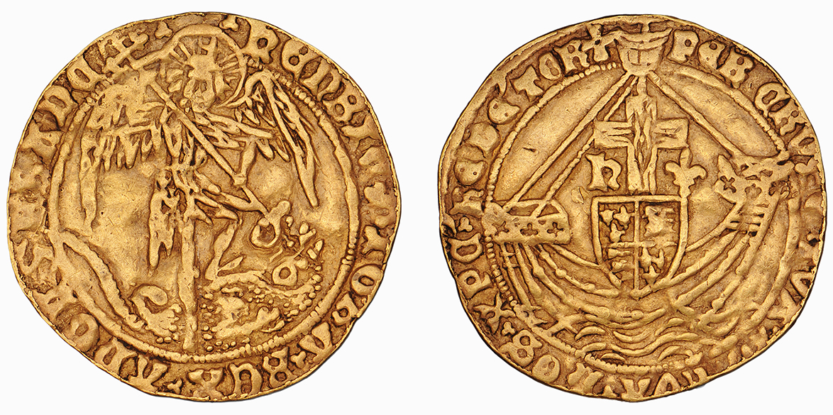 Henry VI Restored, Angel, 1470-1