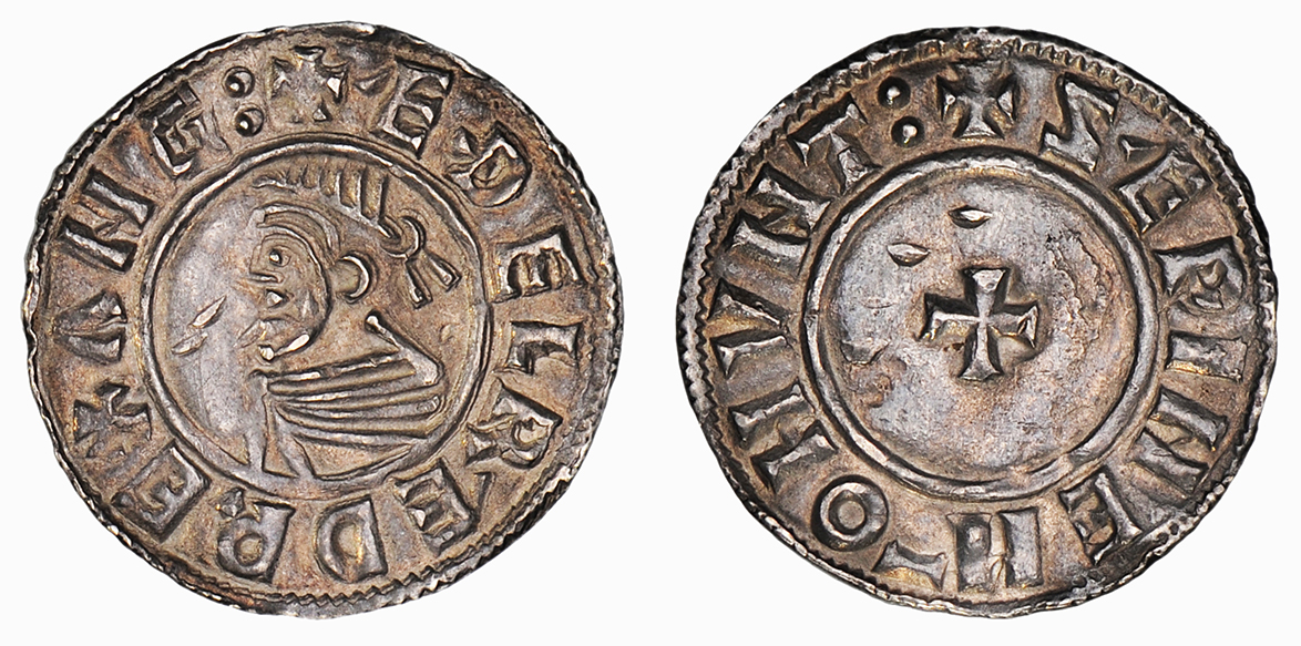 Aethelred II, Penny, Last Small Cross Type