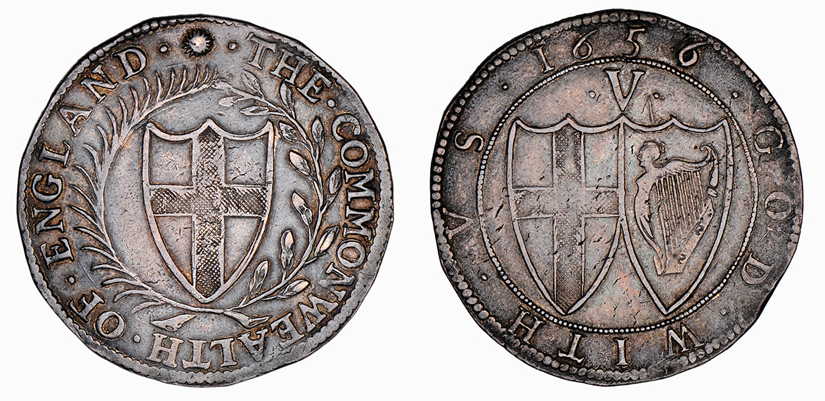 Commonwealth, Crown, 1656