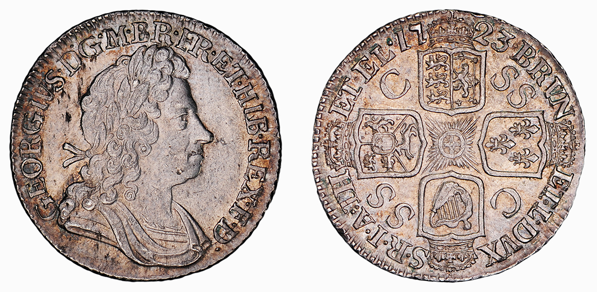 George I, Shilling, 1723