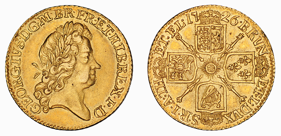 George I, Guinea, 1726