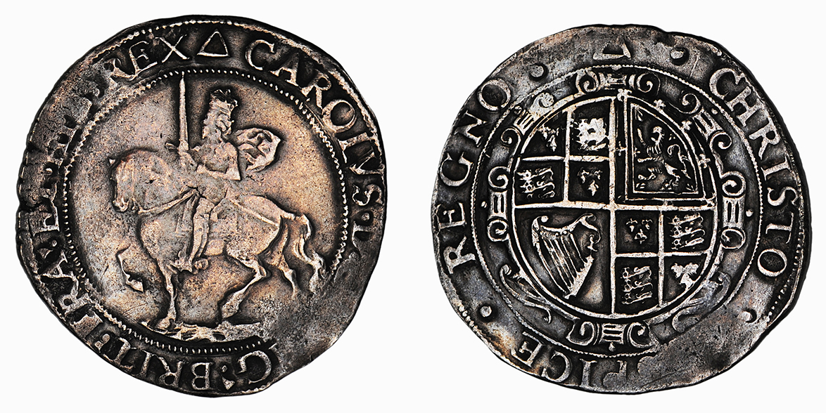 Charles I, Halfcrown, 1639-40