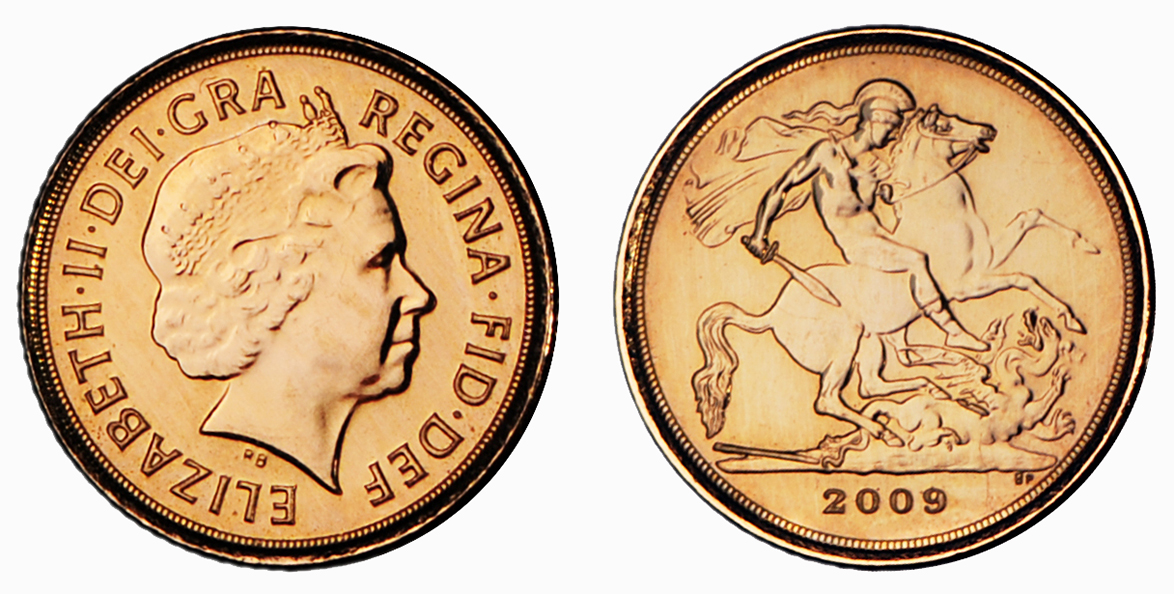 Elizabeth II, Quarter Sovereign, 2009