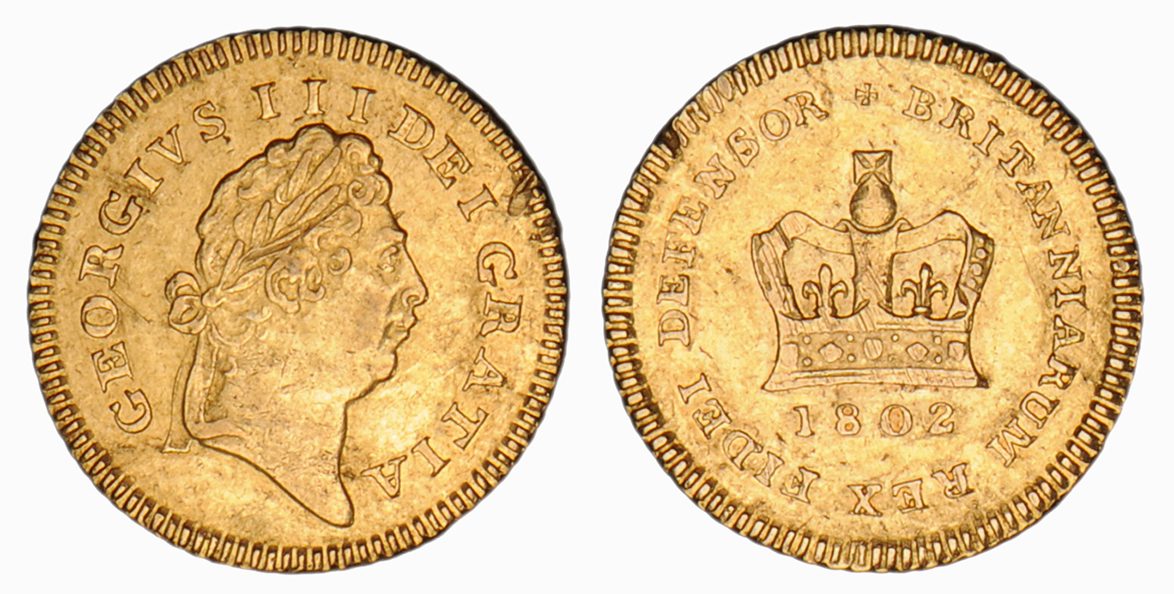 George III, Third Guinea, 1802