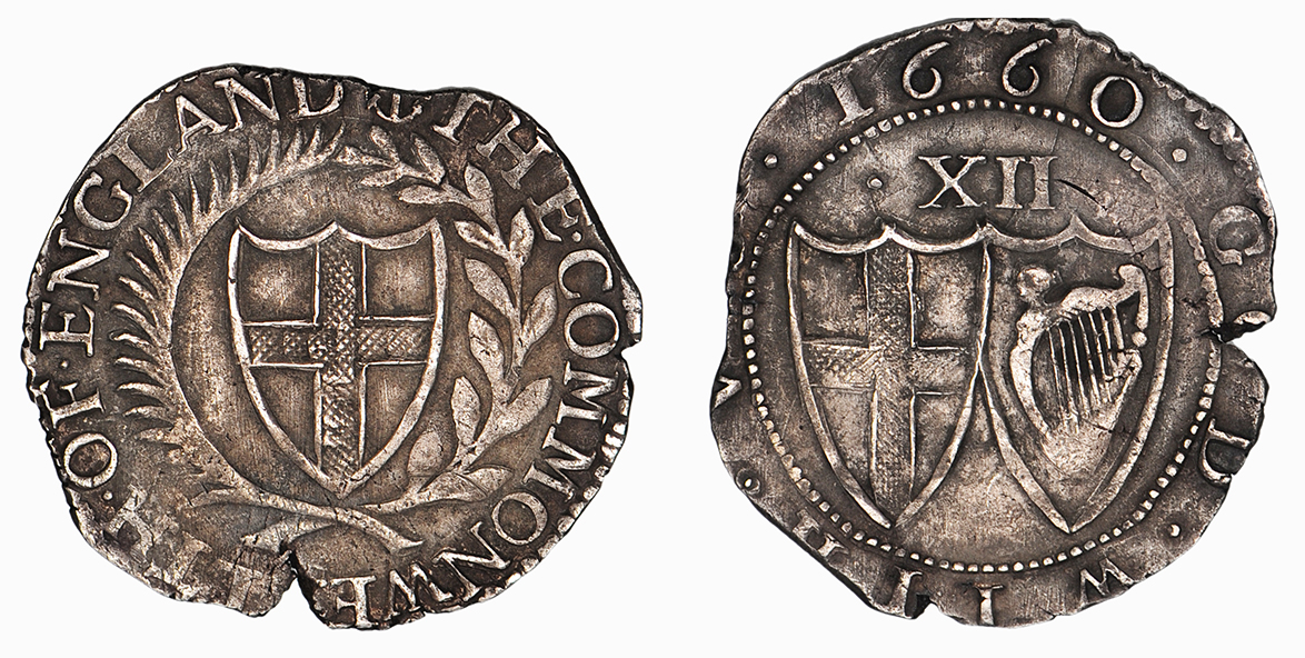 Commonwealth, Shilling, 1660