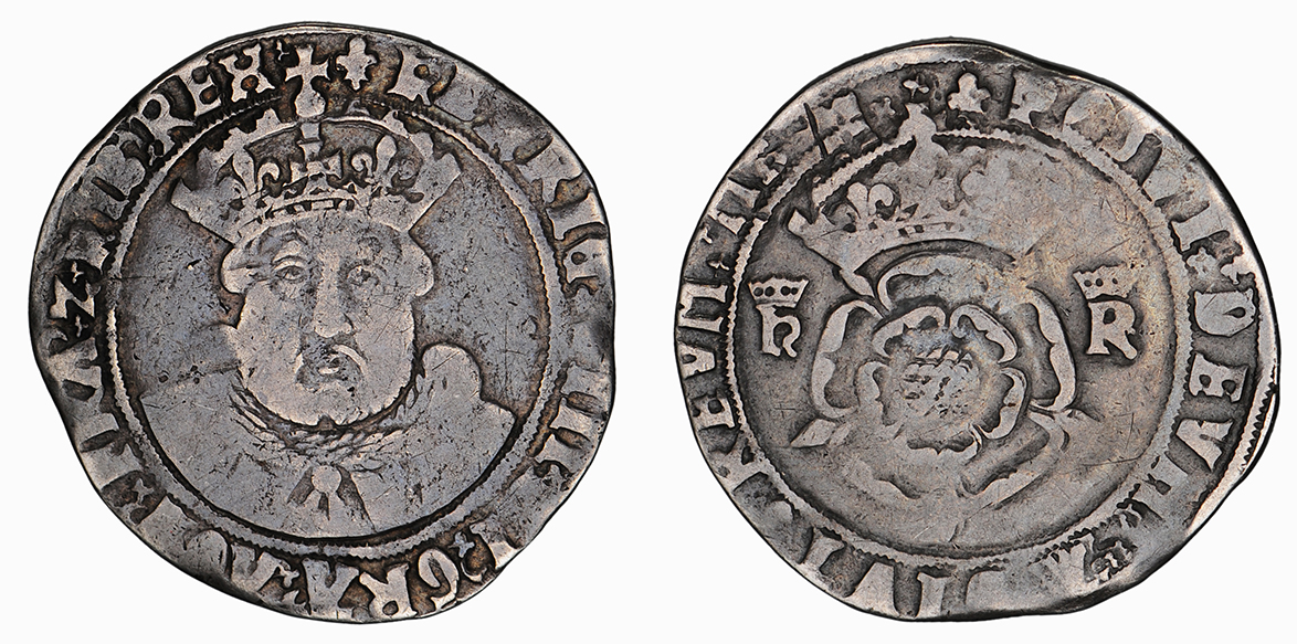 Henry VIII, Testoon, 1544-7