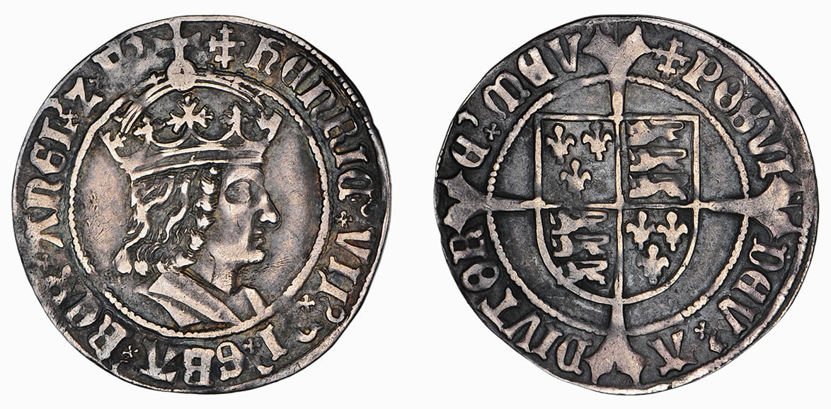 Henry VII, Groat, 1485-1509
