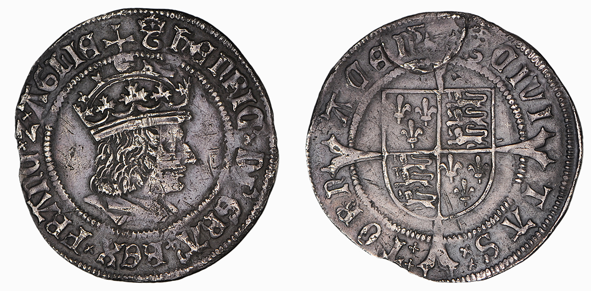 Henry VIII, Groat, 1509-26