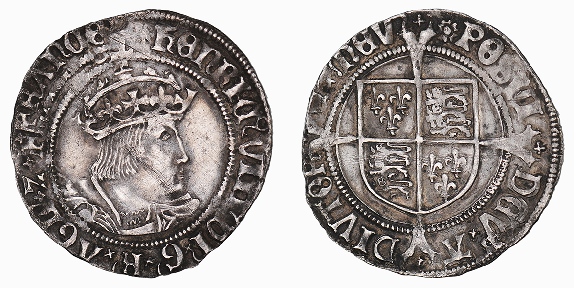 Henry VIII, Groat, second issue, 1526-44