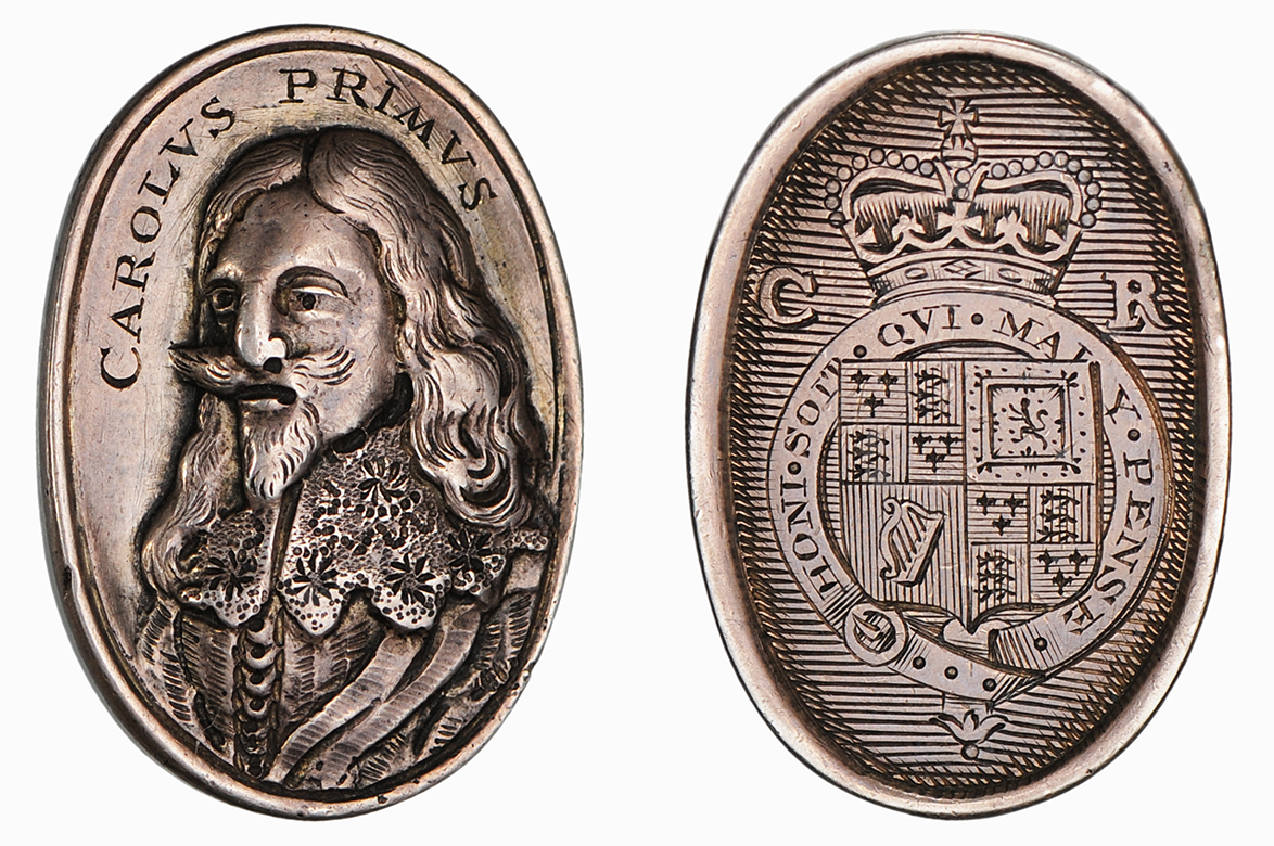 Charles I, Royalist Badge, 1625-49