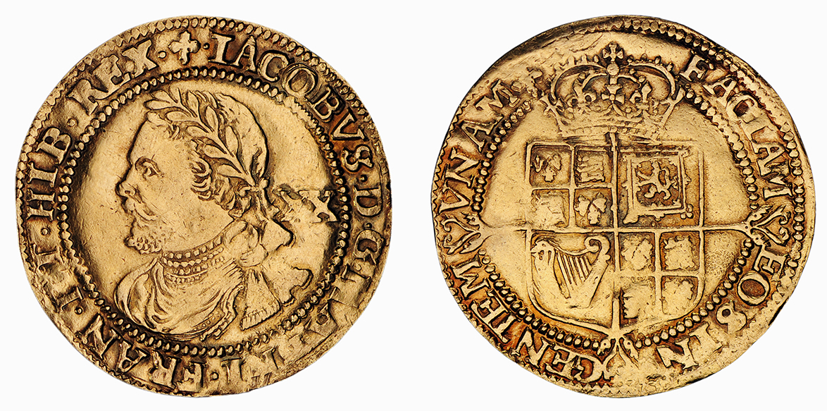 James I, Laurel, third coinage, 1624
