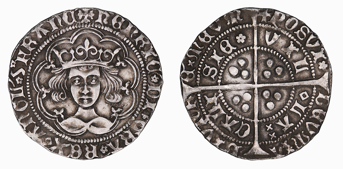 Henry VI, Groat, rosette-mascle issue, 1430-31
