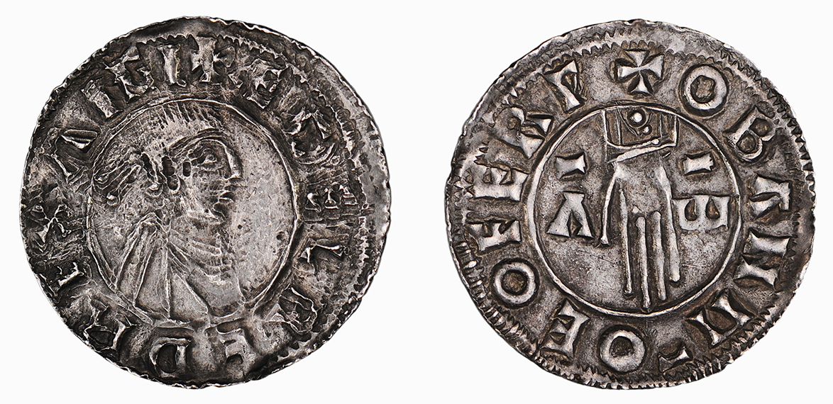 Aethelred II, Penny, first hand type, 978-1016