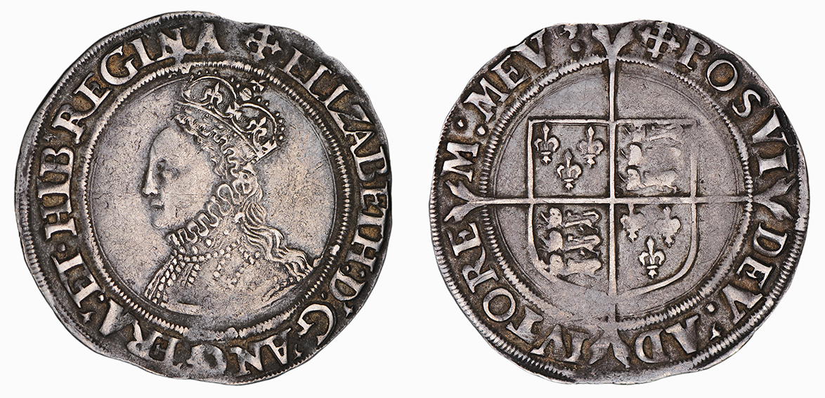Elizabeth I, Shilling, 1560-61