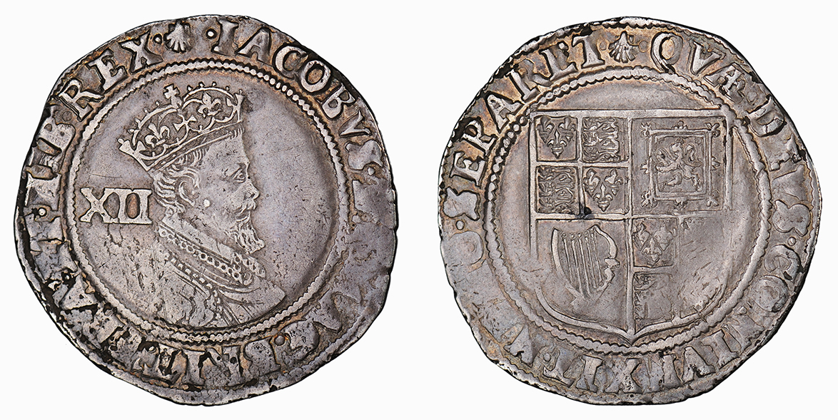James I, Shilling, 1606-7