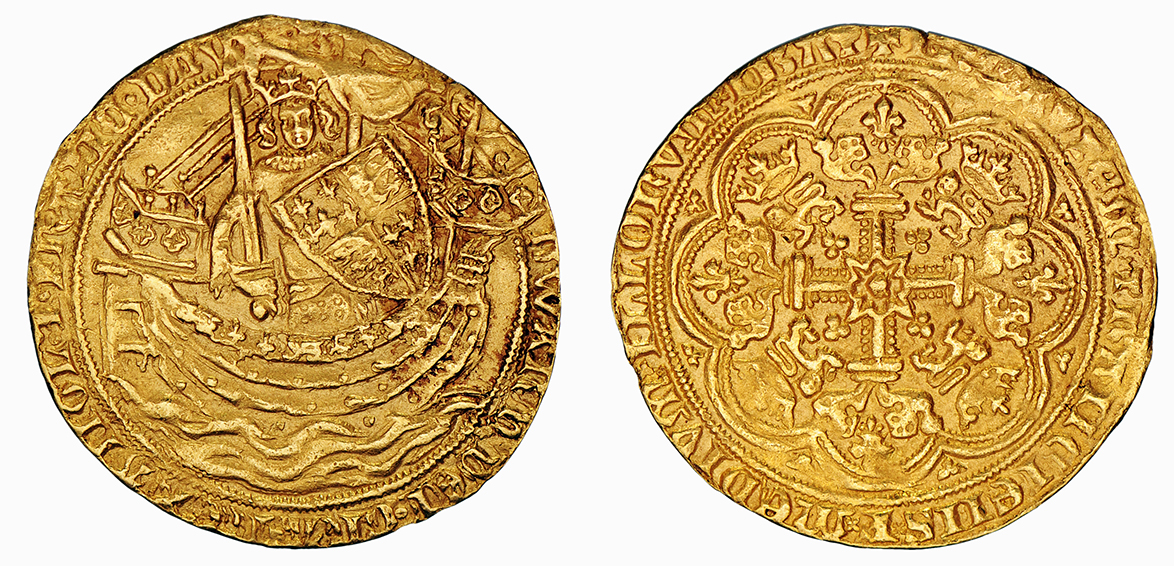 Edward III, Noble, fourth coinage, 1356-61