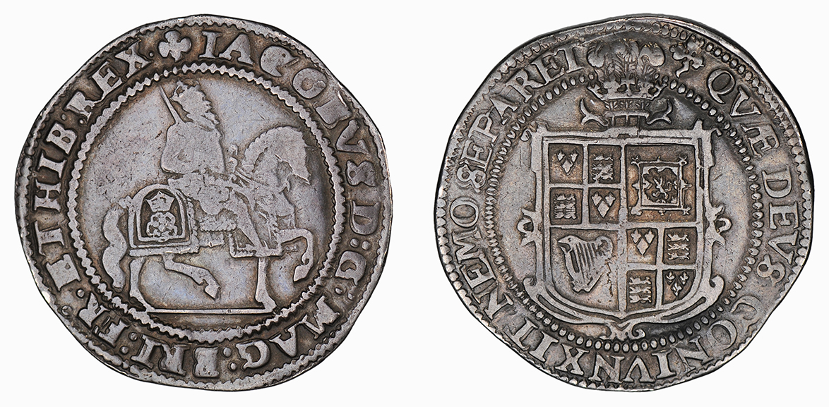 James I, Halfcrown, 1624