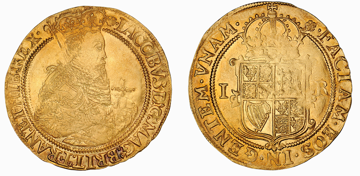 James I, Unite, second coinage, 1605-6