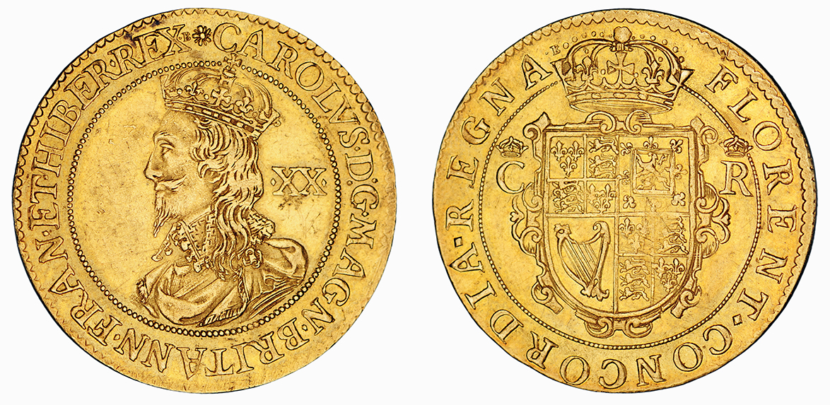 Charles I, Unite, first milled issue, 1631-32