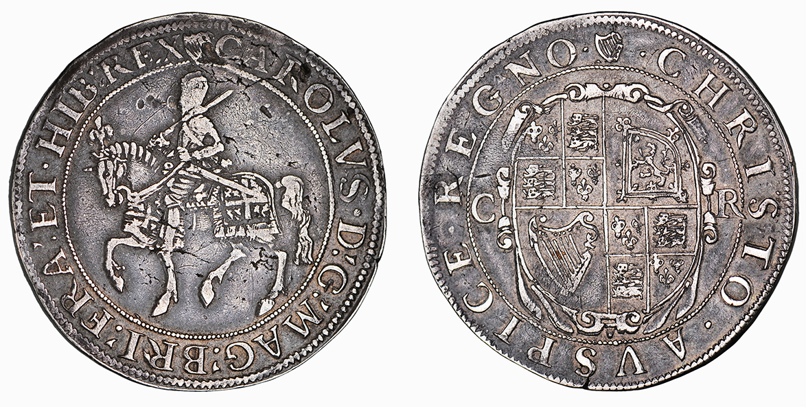 Charles I, Proof halfcrown, 1632-33