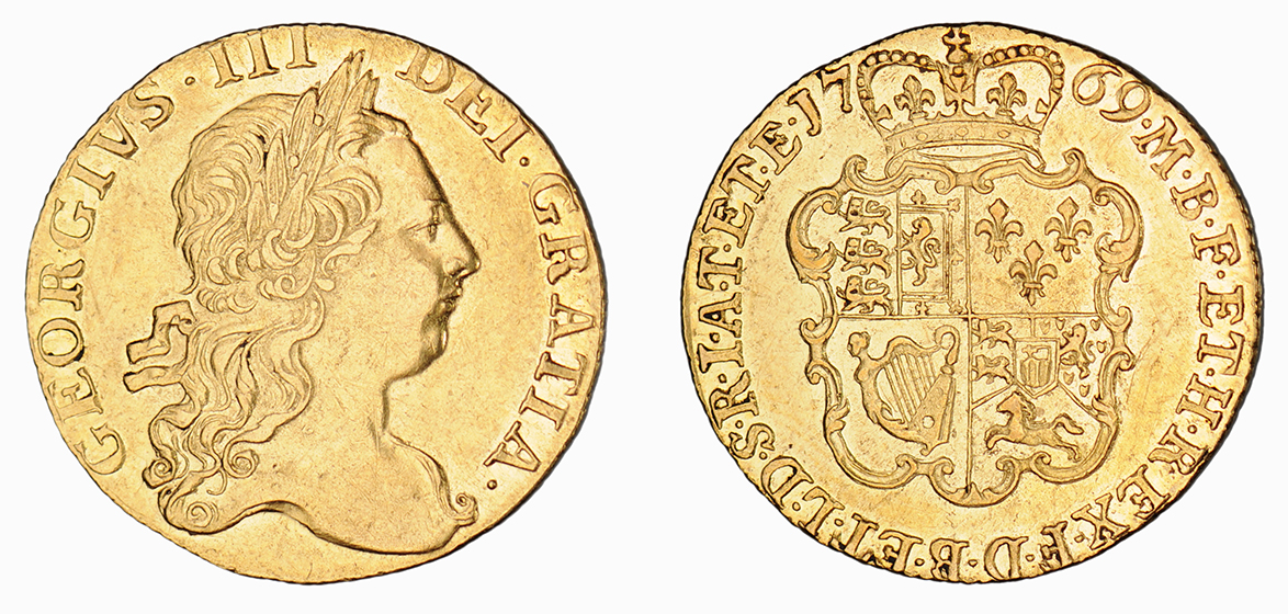George III, Guinea, 1769