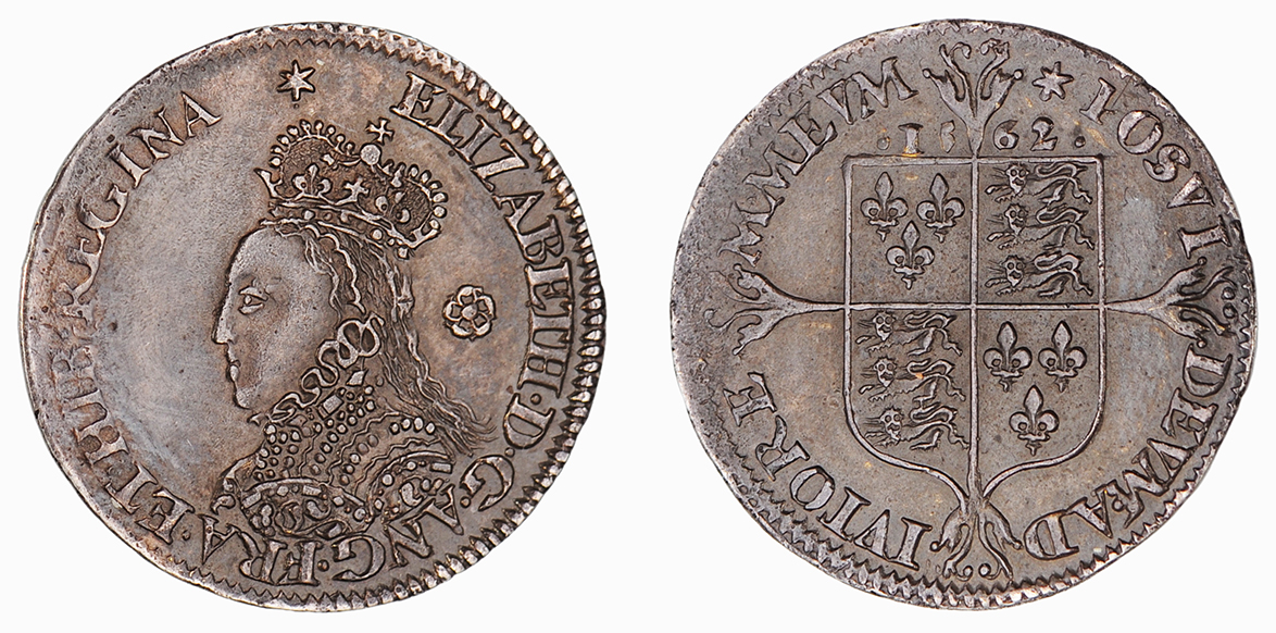 Elizabeth I, Threepence, 1562