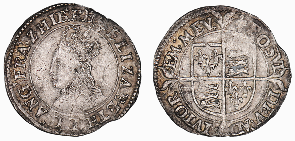 Elizabeth I, Halfgroat, 1559-60