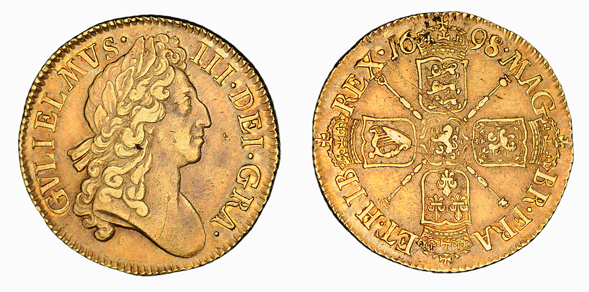 William III, Guinea, 1698