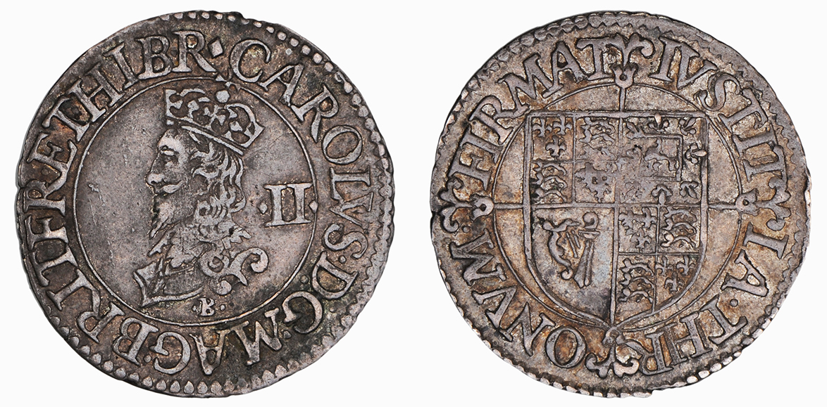 Charles I, Halfgroat, 1631-2