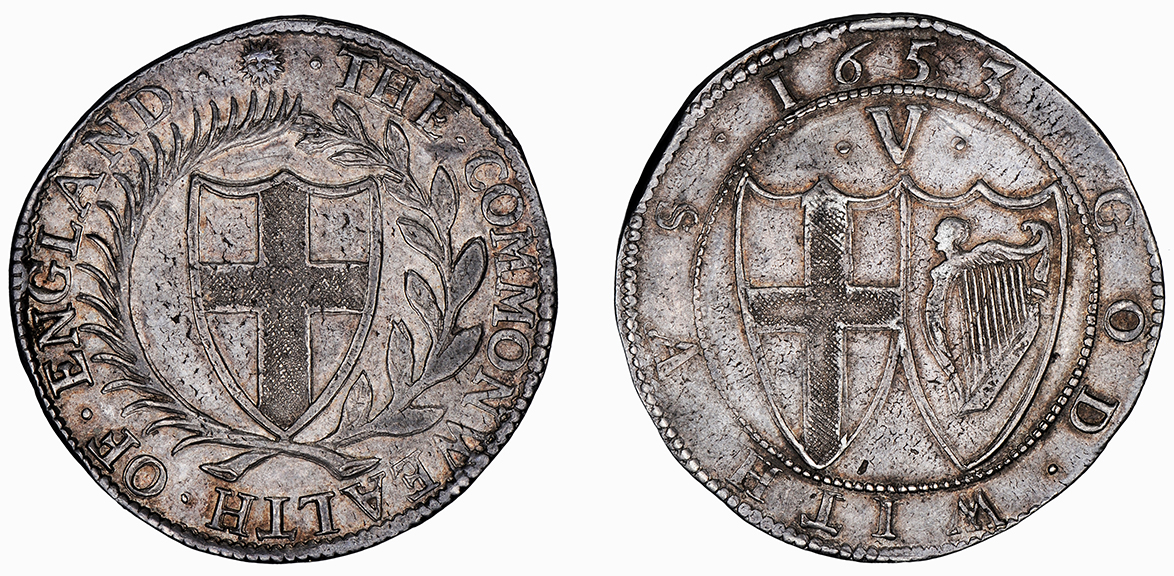 Commonwealth, Crown, 1653