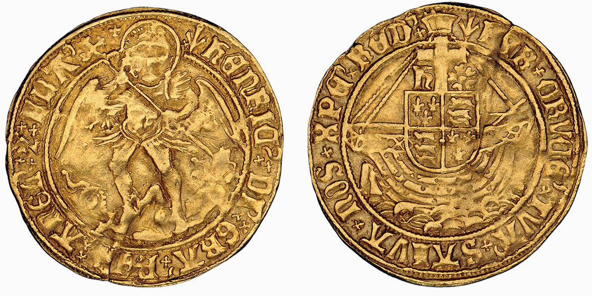 Henry VII, Angel, 1504-9