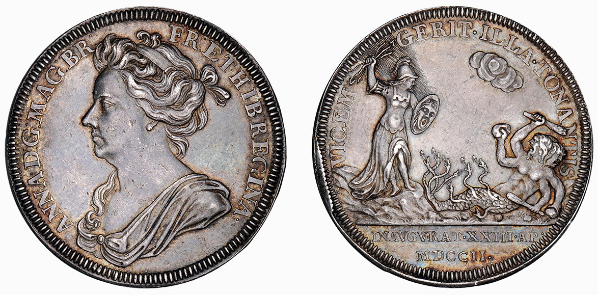 Anne, Coronation, 1702