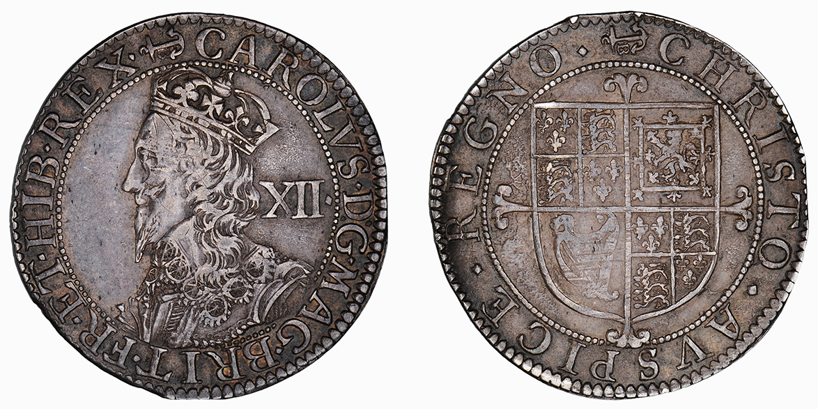 Charles I, Shilling, 1638-9